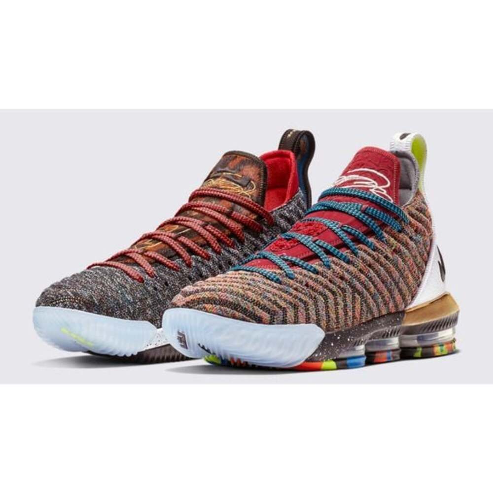 Nike LeBron 16 What The Nike 1 Sneaker - Mens Size 9.5- New!